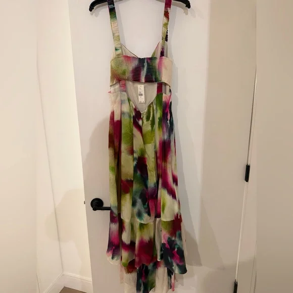 Anthropologie Cream and Multicolor Dress - Picture 2 of 4
